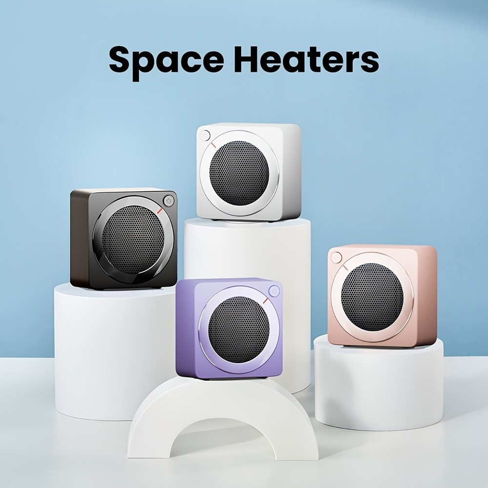 Space Heater, 500W Energy Efficient Space Heaters for Indoor Use