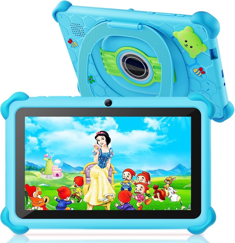 Kids Tablet, 7 inch Toddler Tablet for Kids, 32GB Blue