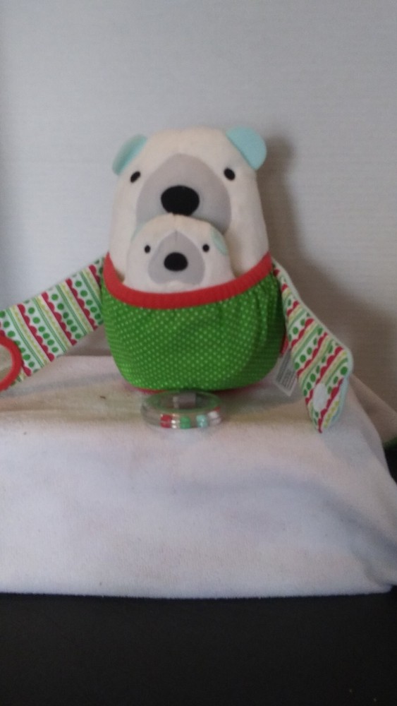 Polar Bear w Baby Plush/Stuffed Animal 9