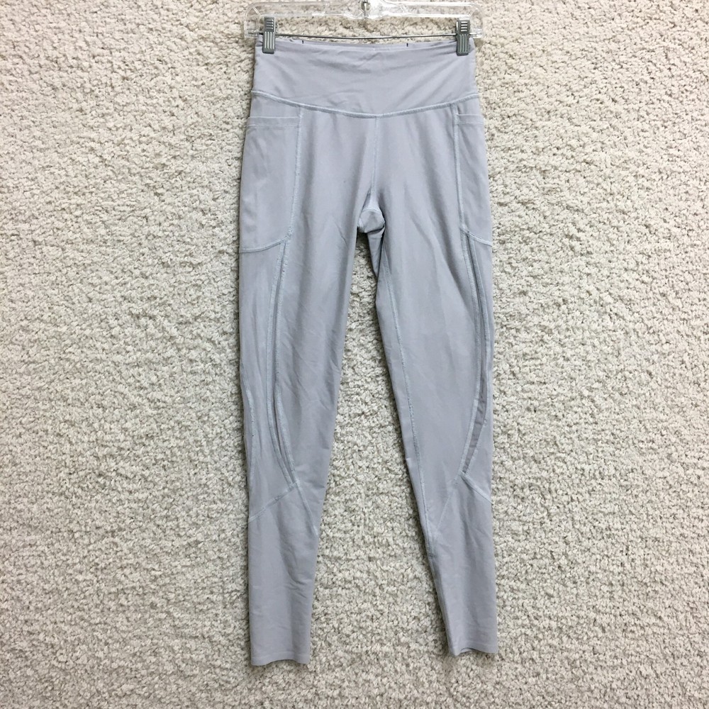 Victorias Secret Sport Leggings Small Adult Gray Knockout Tight Hi Rise Womens S