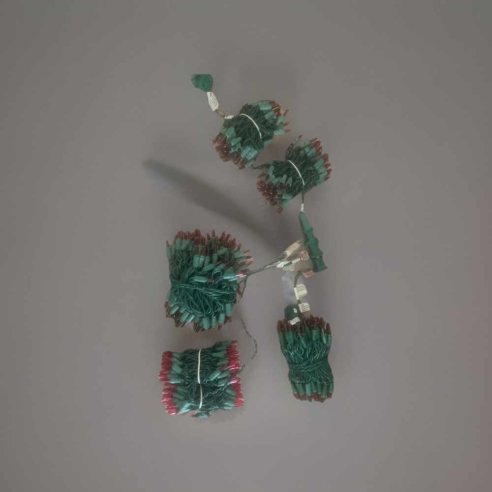 CHRISTMAS LIGHTS Red Mini LED String Lights Indoor {LOT OF 4} OPEN BOX TESTED