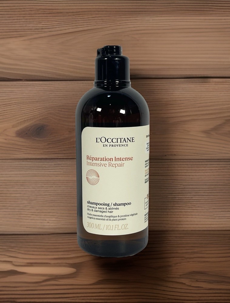 L'Occitane Intensive Repair Shampoo Revitalize Dry Damaged Color Treated 10.1oz