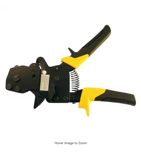 Apollo 3/8 in. to 1 in. 1-Hand PEX-B Pinch Clamp Tool.