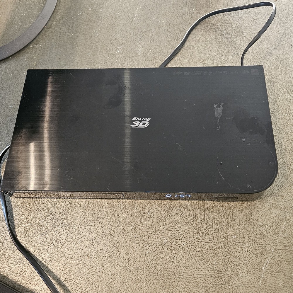 Samsung 3D Blu-Ray Disc Player 1080p Full HD Tested No Remote BD-H5900