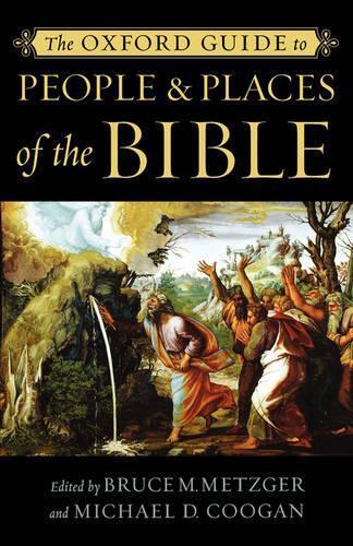 Bruce M. Metzger The Oxford Guide to People and Places of the Bible (Paperback)