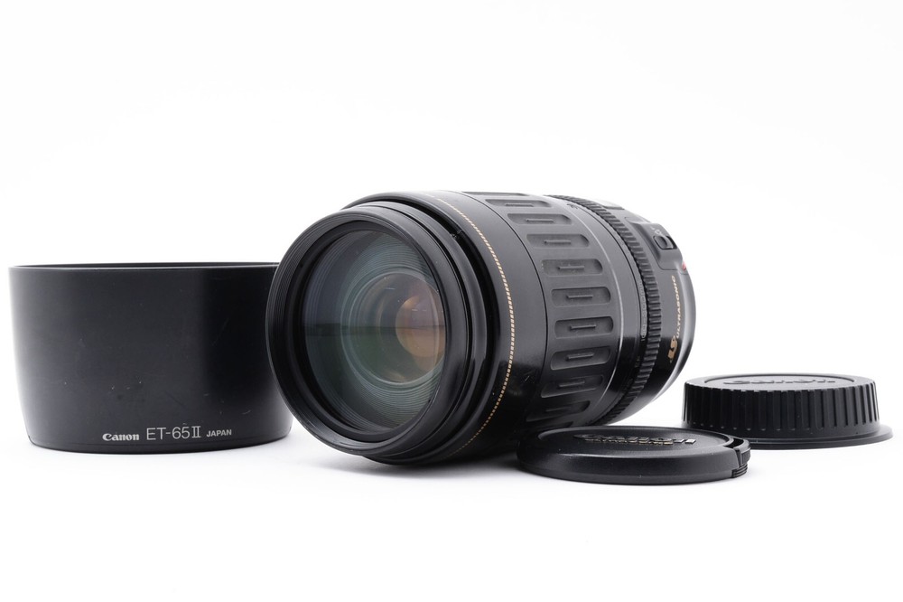 Canon EF 100-300mm F4.5-5.6 USM Zoom Lens with ET-65 II Hood Exc+++ Japan Import #728