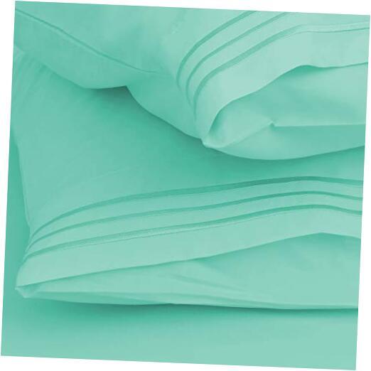Twin XL 3Pc Sheet Set - Fits College Dorm Room Beds Extra Soft - Deep