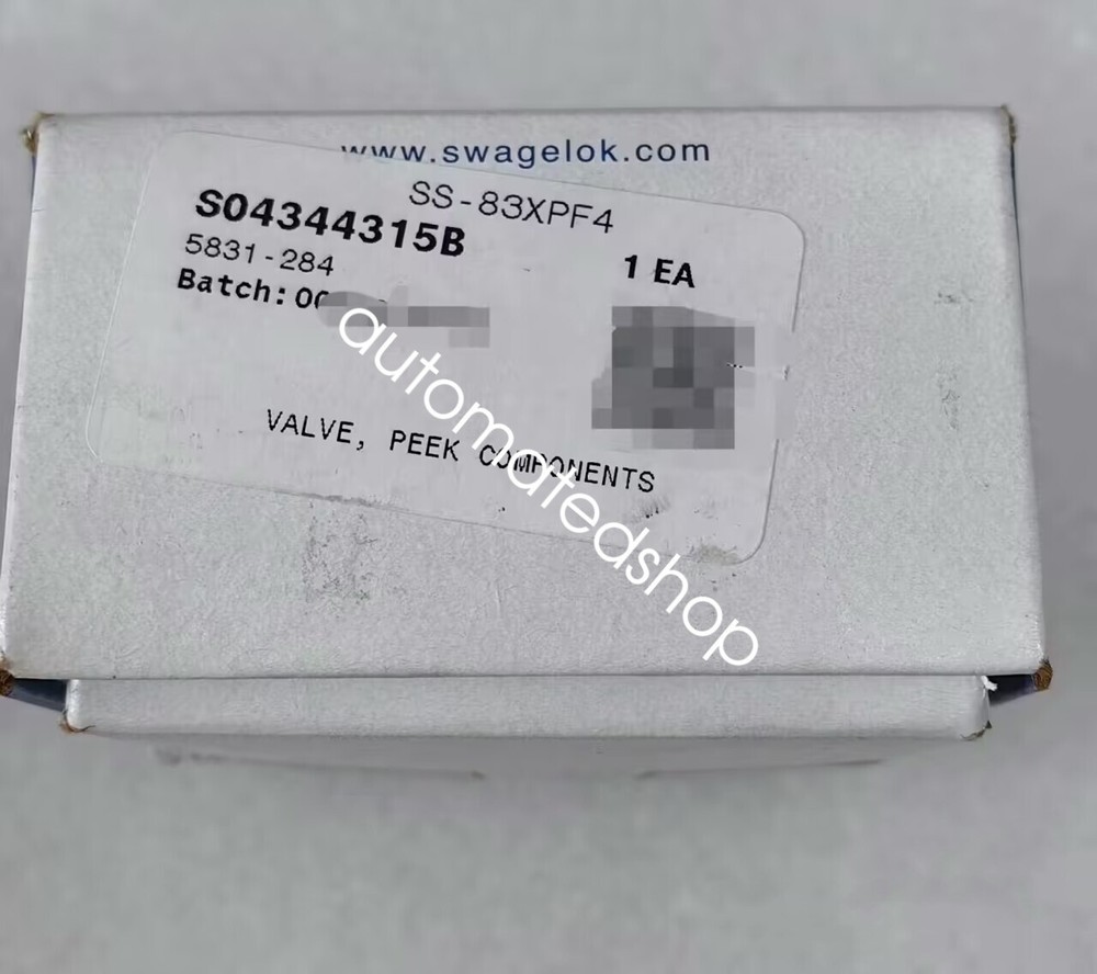 1PC NEW Swagelok SS-83XPF4 ball valve Shipping DHL or FedEX