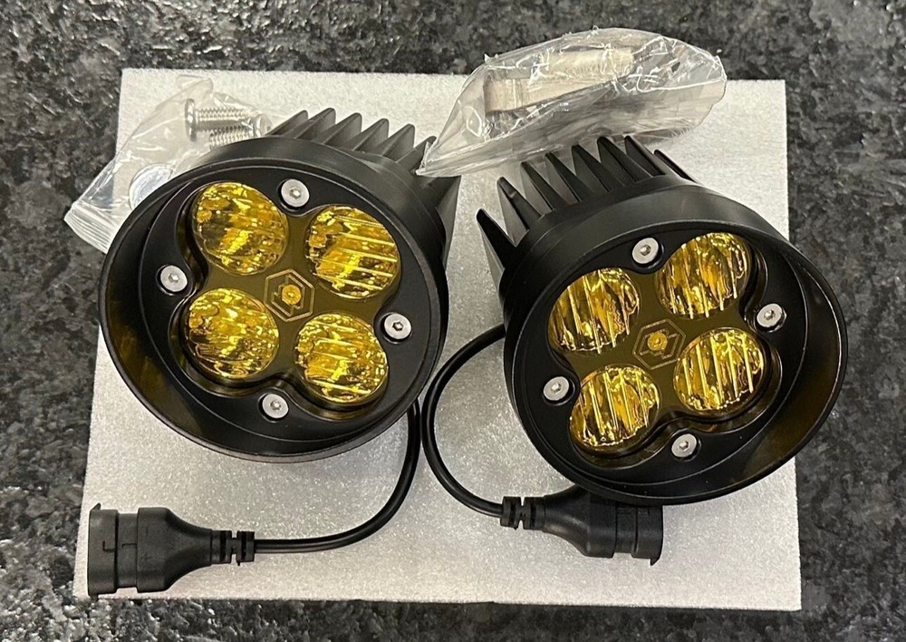Amber Baja SAE Wide Angle Fog Lights for 2005-2023 Toyota Tacoma