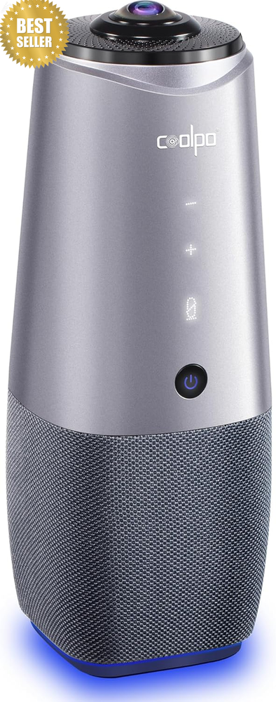 360° Conference Camera 4K AI Speaker Tracking Mic Zoom Teams USB Webcam