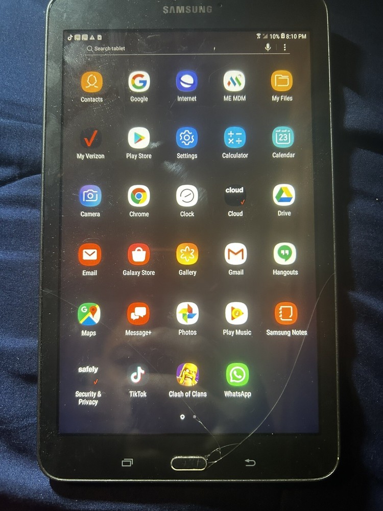 samsung galaxy tab e 32gb verizon unlocked With TIKTOK Intergrated