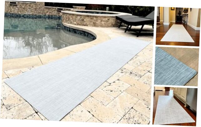 Waterproof Floor Mat, USA Made, 2.4mm Thick, Highly 30 x 118 Inch Sandstone