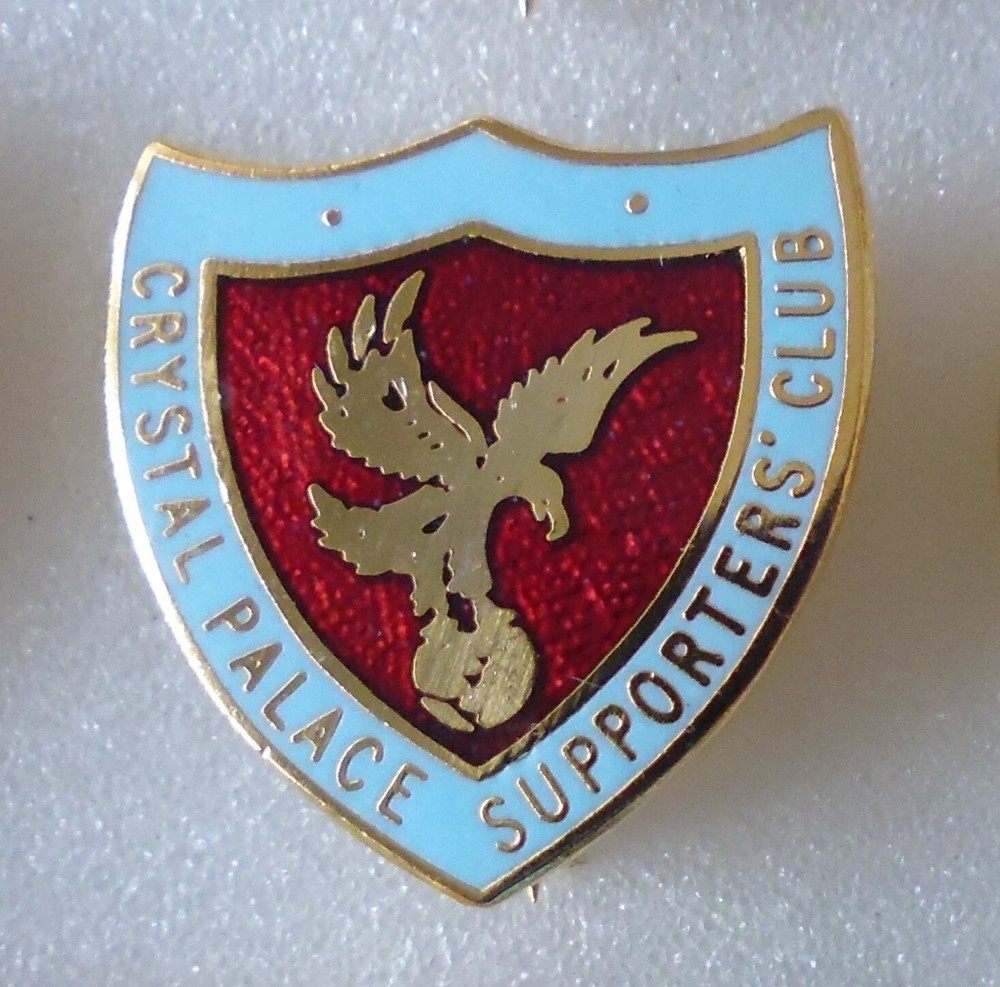 Crystal Palace FC enamel pin badge for supporters club pbm