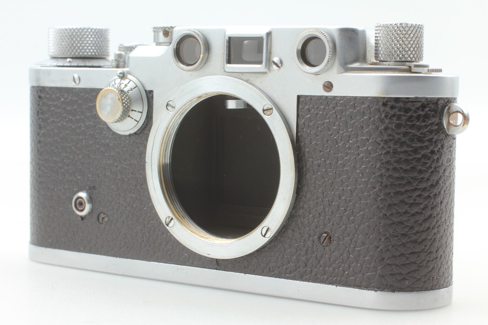 CLA'd [Near MINT] Leica IIIc iiic Shark Skin Rangefinder film camera From JAPAN