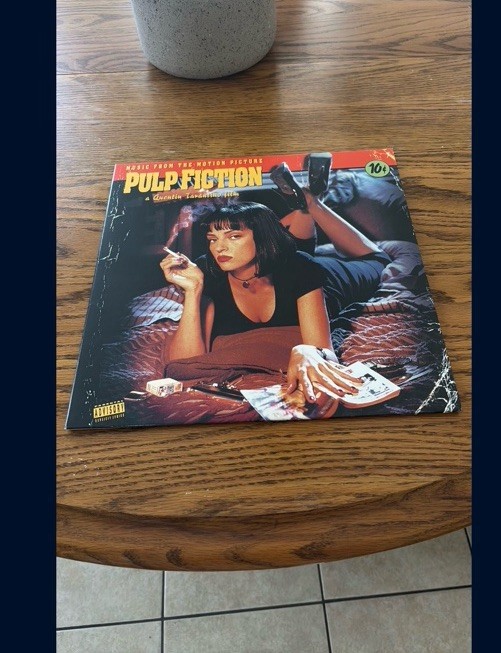 Pulp Fiction Soundtrack LP Yellow Vinyl Limited Edition 12