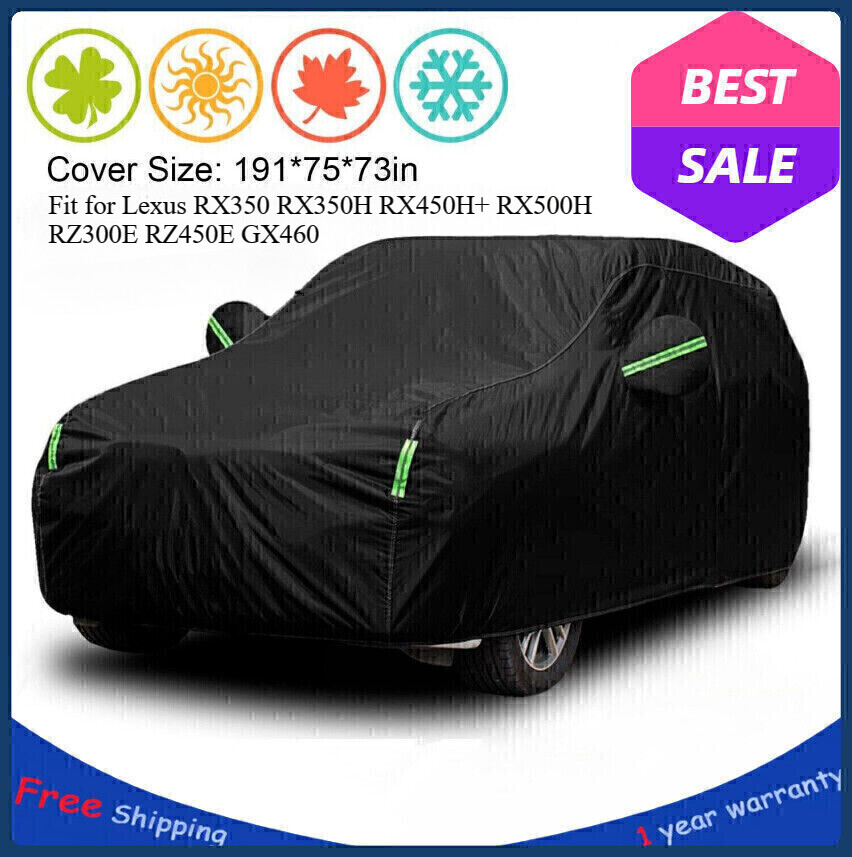 Lexus RX350 RX500H GX460 Waterproof Outdoor Car Cover for All-Weather Protection  