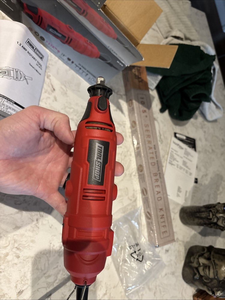 Variable Speed 1.2 Amp Corded Rotary Tool 35,000 RPM with 24 Piece Accessory Kit