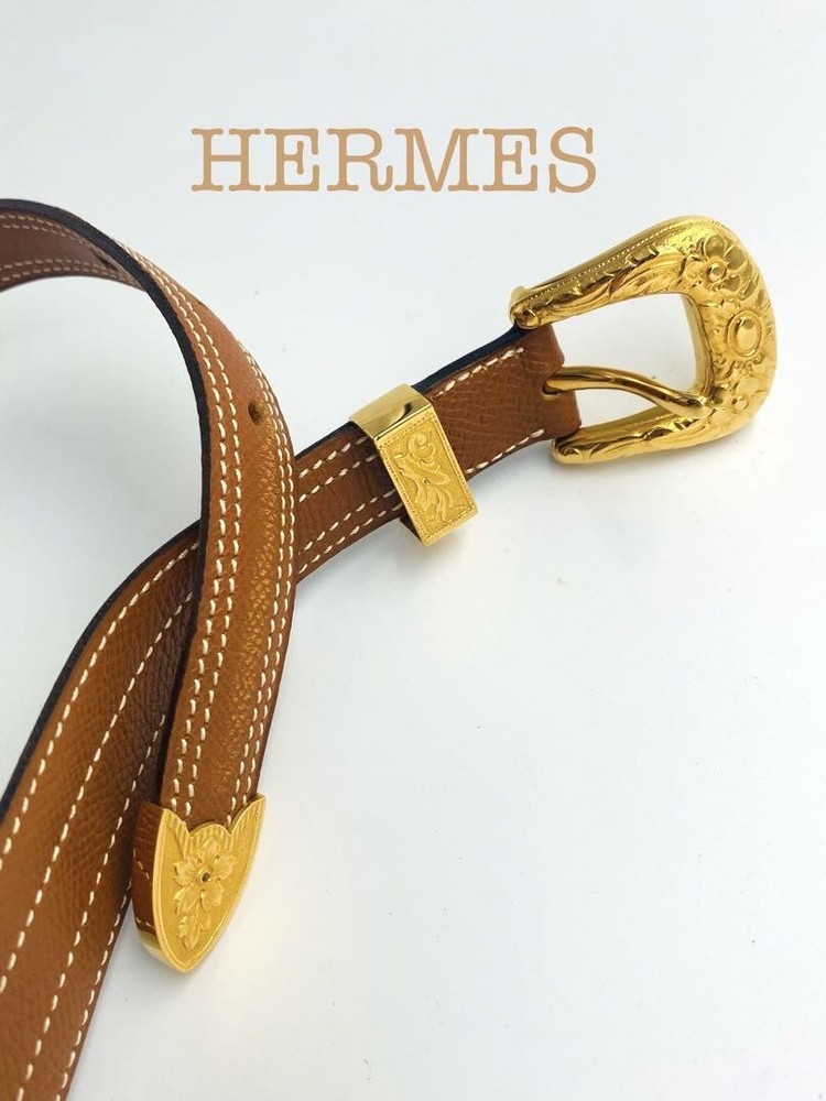 Vintage HERMES belt rare unused collectible luxury accessory