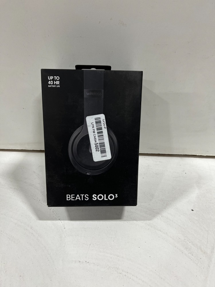 Beats Solo3 Wireless Headphone - Black