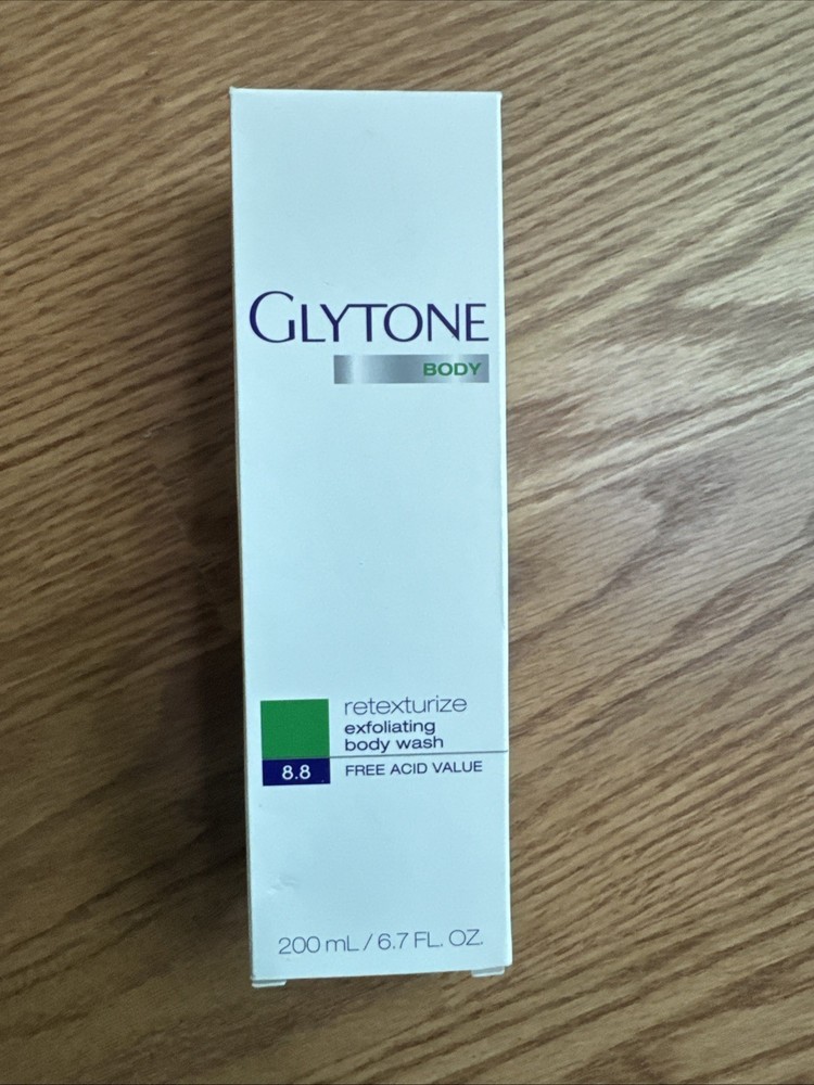 Glytone Exfoliating Body Wash 6.7 oz 200ml with Original Packaging