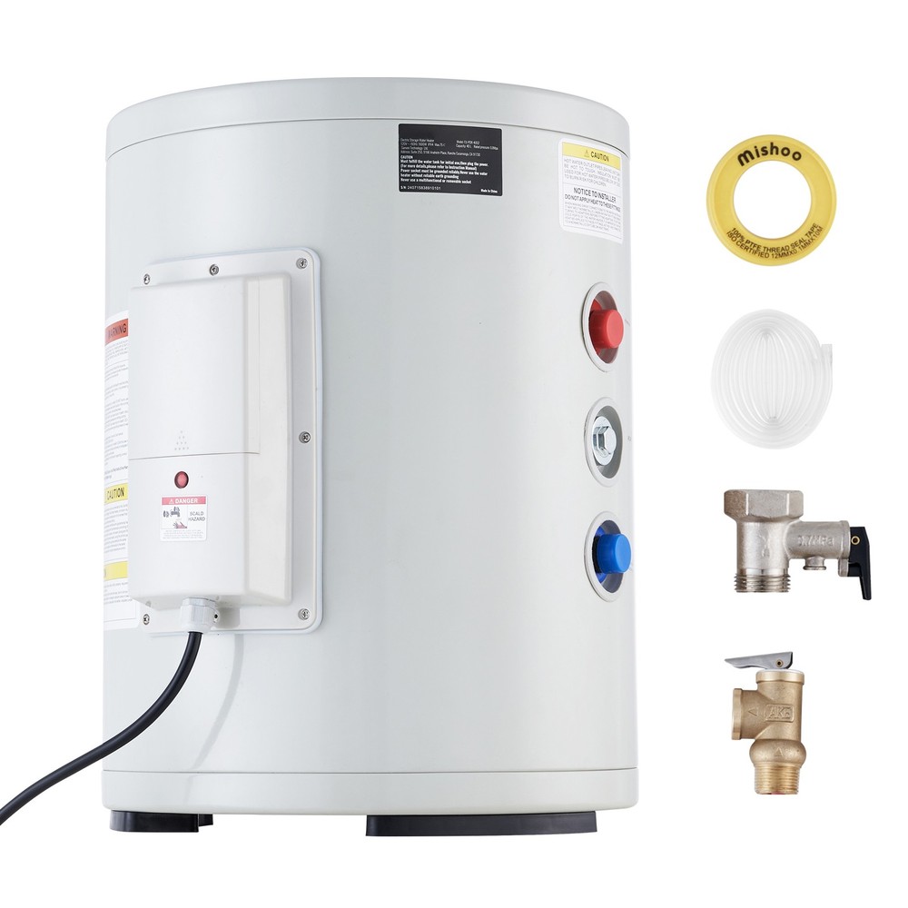 Uimoso 10 Gallon Point of Use Hot Water Heater  1.6Kw Electric Instant Compact