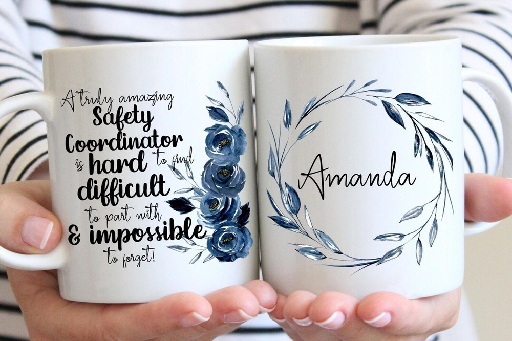 Safety Coordinator Gift For Women Safety Coordinator Mug Appreciation Thank You