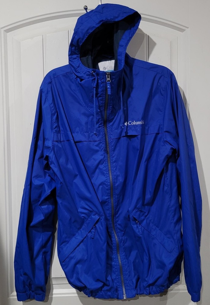 Columbia Men's Blue Oroville Creek Lined Jacket Size Small 1839731