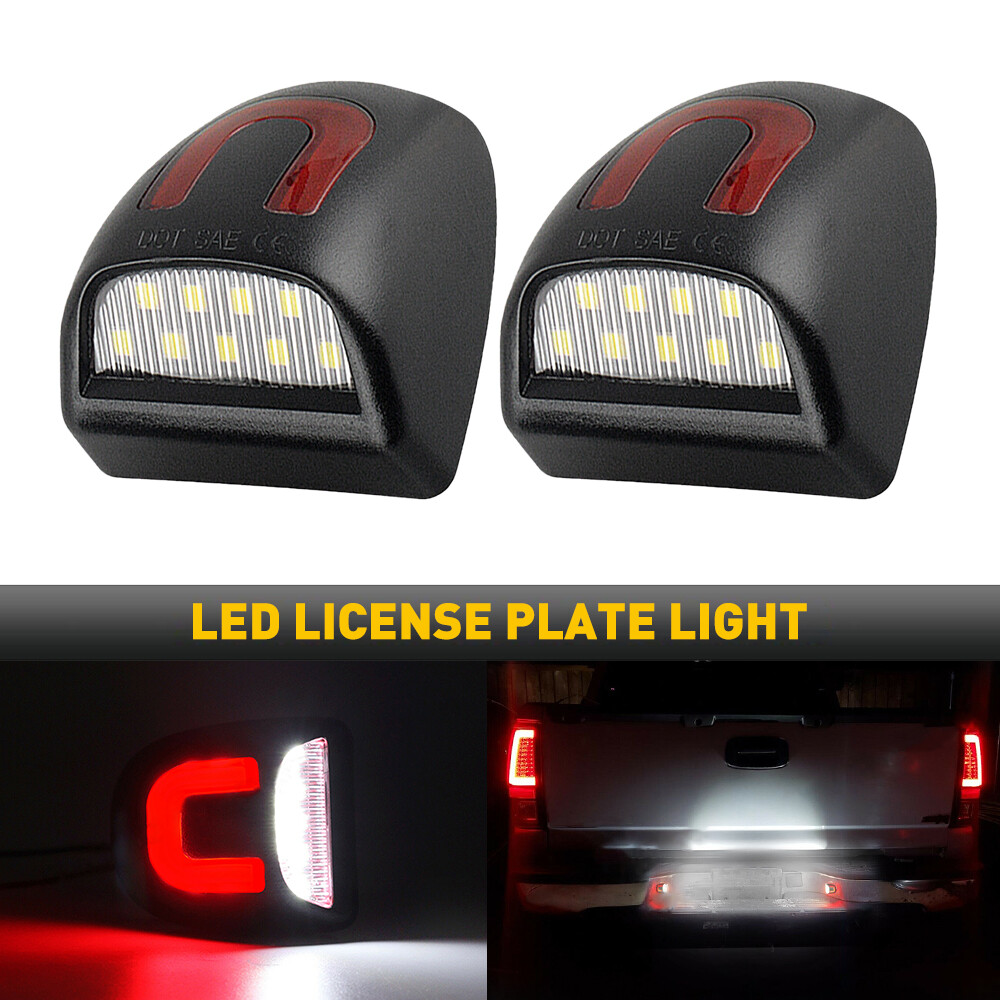 AUXITO LED License Plate Tag Light Lamp For GMC Sierra Yukon Cadillac Escalade