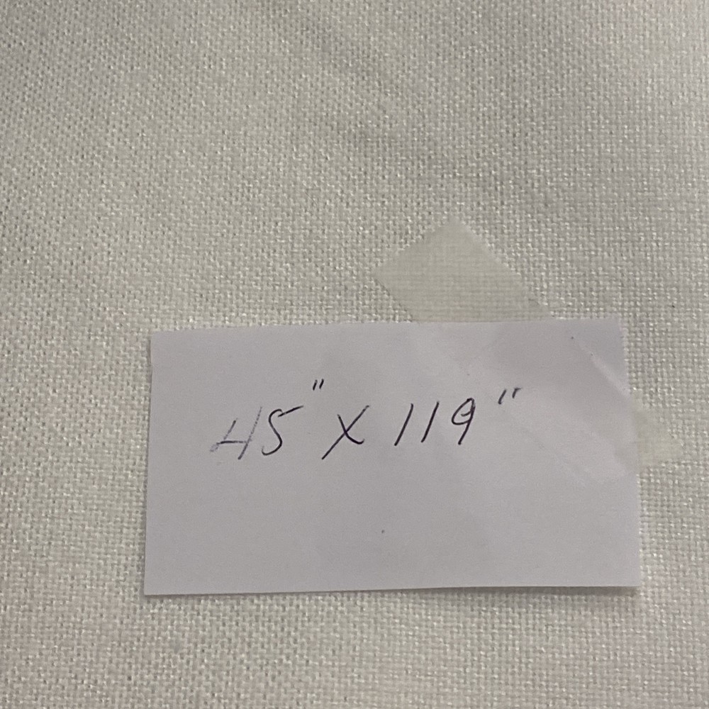 Large Piece Of White Heavy Material For Table Cloths, Napkins Or Runners