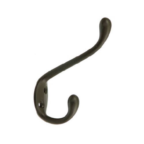 National Heavy Duty 4.6 Inch Venetian Bronze Coat and Hat Hook N335-554