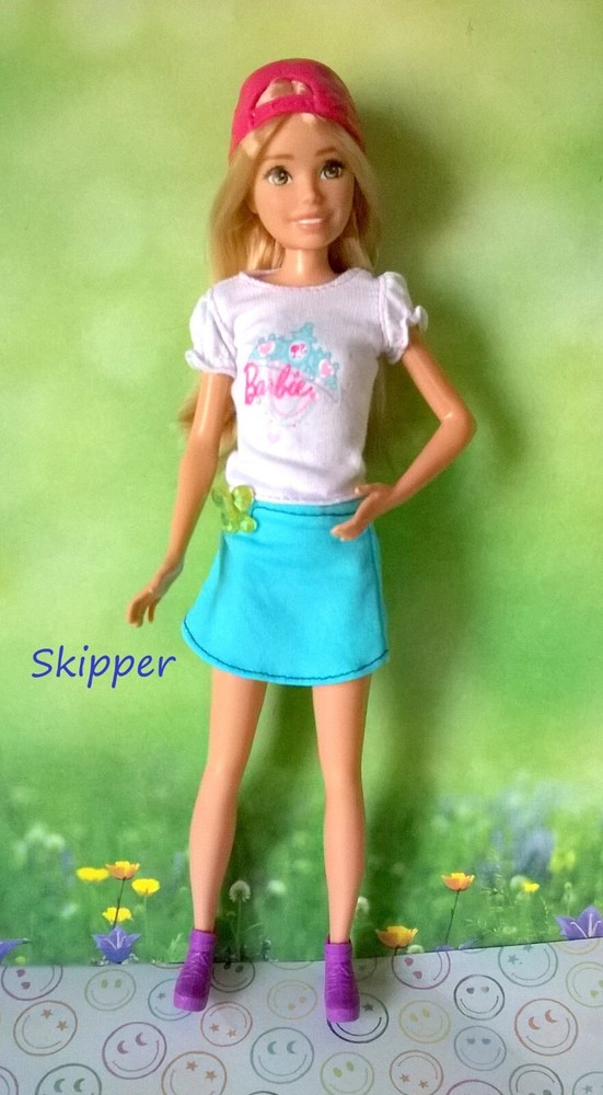 Mattel Barbie Babysitter Blonde Teen Skipper Doll *Redressed*