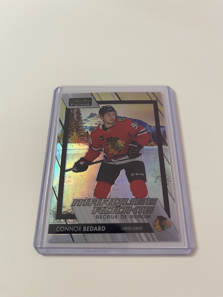 2023-24 O-PEE-CHEE PLATINUM POND HOCKEY CONNOR BEDARD #201
