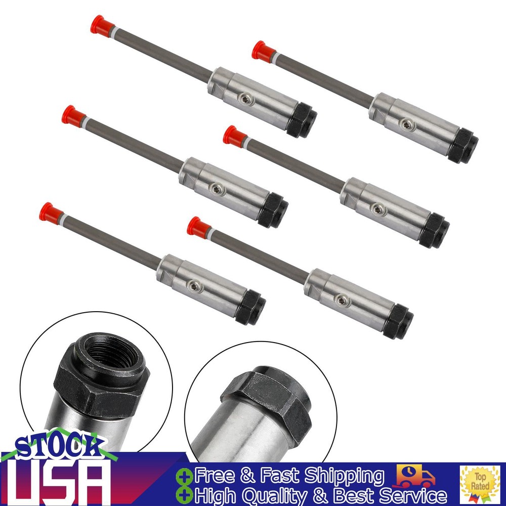 1/6Sets 4W7018 Diesel Fuel Injector Pencil Nozzle For Caterpillar 3406B Engine