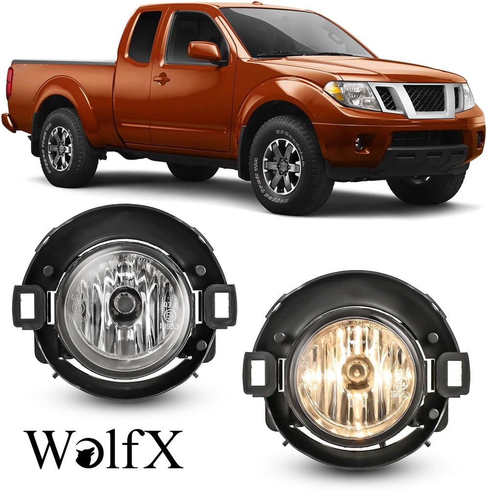 2005-2015 Nissan Xterra & 2010-2019 Frontier Fog Light Kit - Left & Right Bumper Lamps