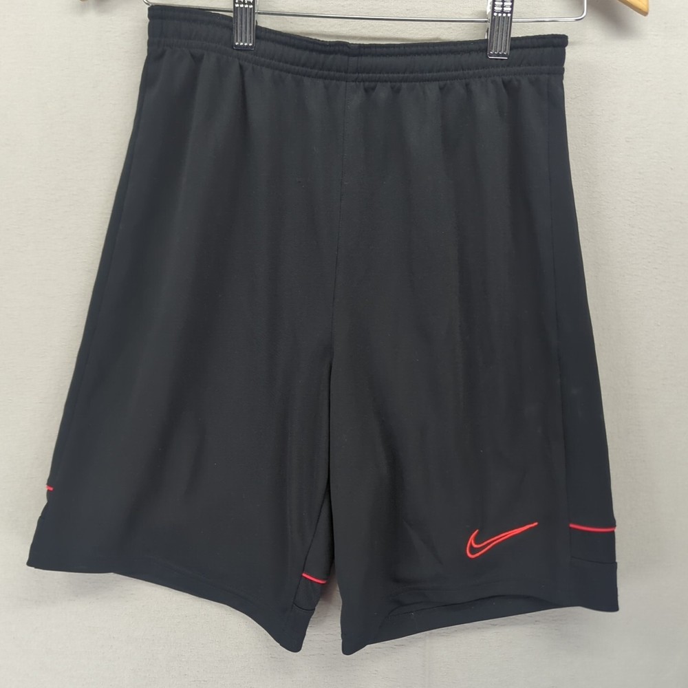 Nike Dri-Fit Soccer Training Short Pants Black Football Athletic XL Youth
