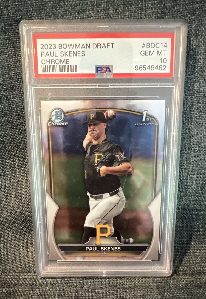 2023 Bowman Draft - Chrome Paul Skenes #BDC-14 (RC) PSA 10