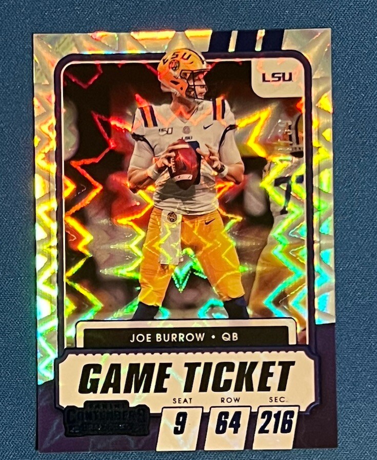 2021 Panini Contenders Draft Picks - Joe Burrow Game Ticket Variation 14/39🔥
