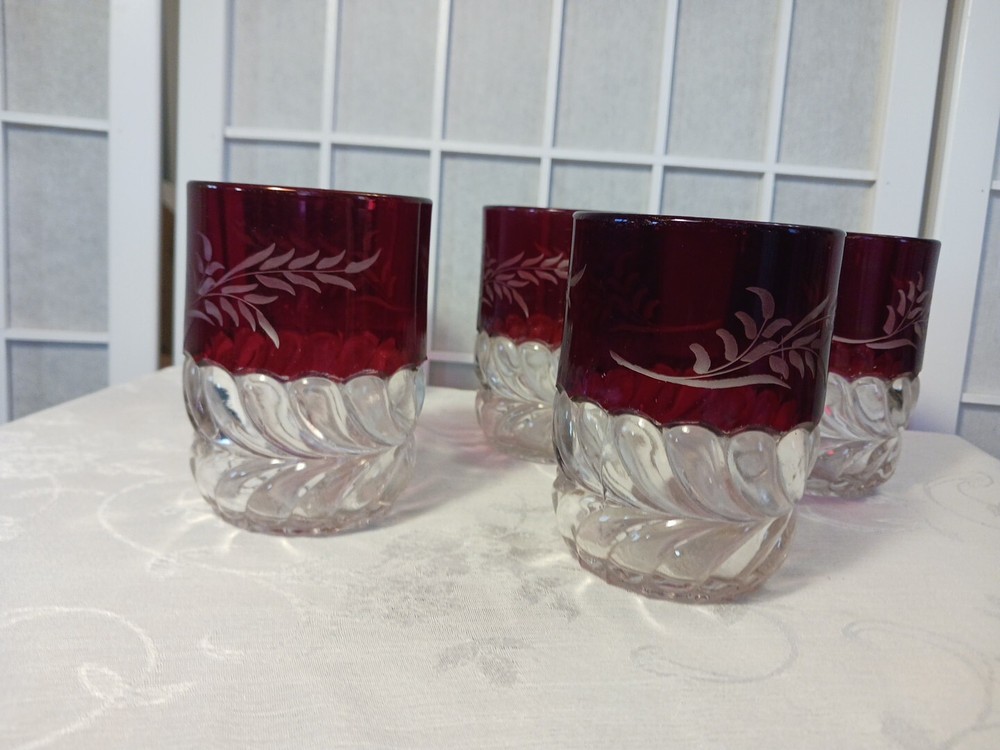 Vintage Glasses Set Of 5