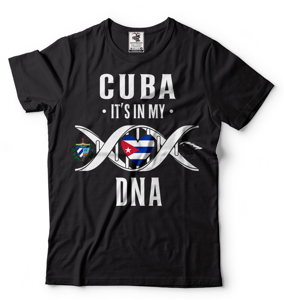 CUBA T-shirt Cuban Tee Shirt Heritage Nationality Country Tee Shirt Cuba Tee