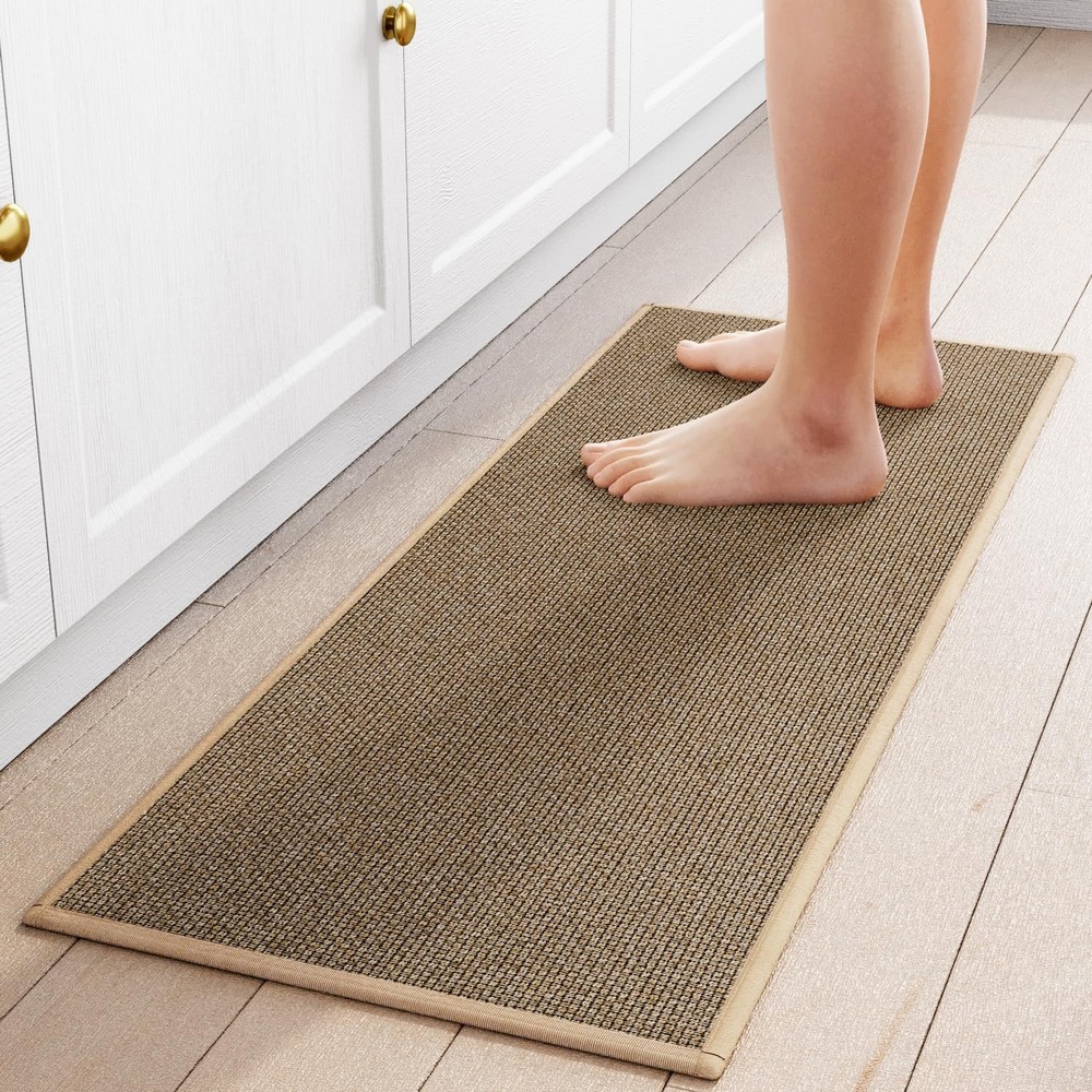 Kitchen Mat 1 PCS, Cushioned Non Slip Rugs for Kitchen Floor, Absorbent Runne...
