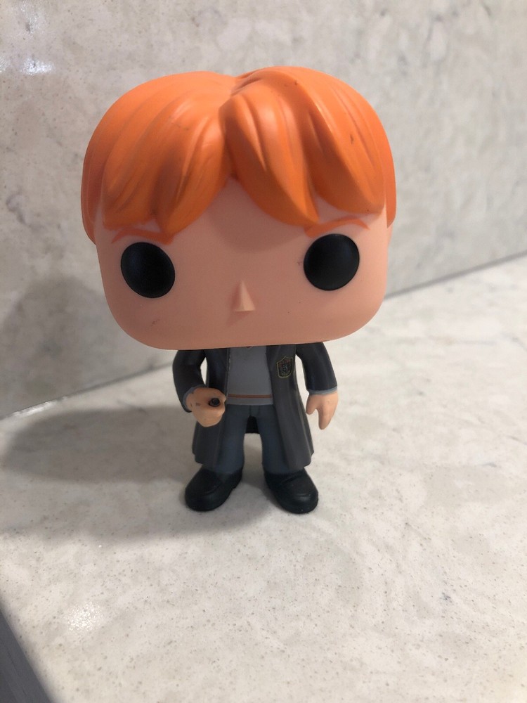 Funko Pop! Harry Potter Ron Weasley Vinyl Figure Loose Broken Wand Damaged T28M