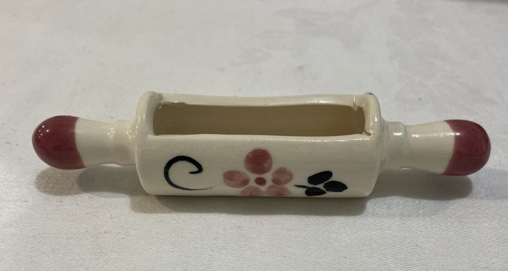 VTG Ceramic Rolling Pin Jewelry Holder?