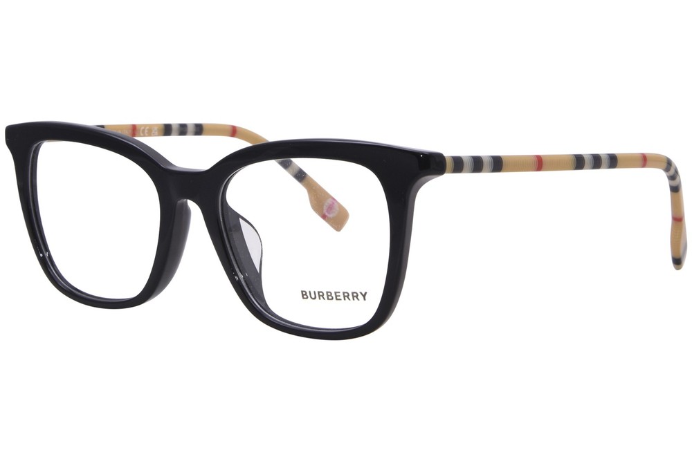 Burberry BE2390F 3853 Women's Black Square Full Rim Eyeglasses 50mm