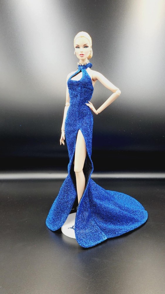 Clearance Sale Gown Outfit Dress for Fashion Royalty Barbie Doll Model 3-image