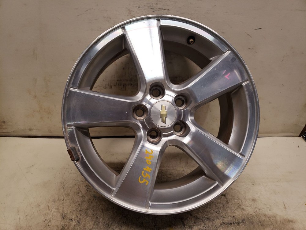 Wheel 16x6-1/2 Aluminum 5 Single Spoke Opt WR6 Fits 11-14 CRUZE 1145366