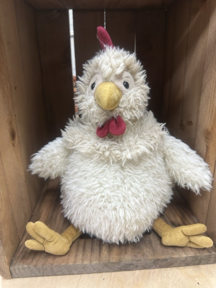 Jellycat Retired Rare Whitney Chicken Rooster Plush