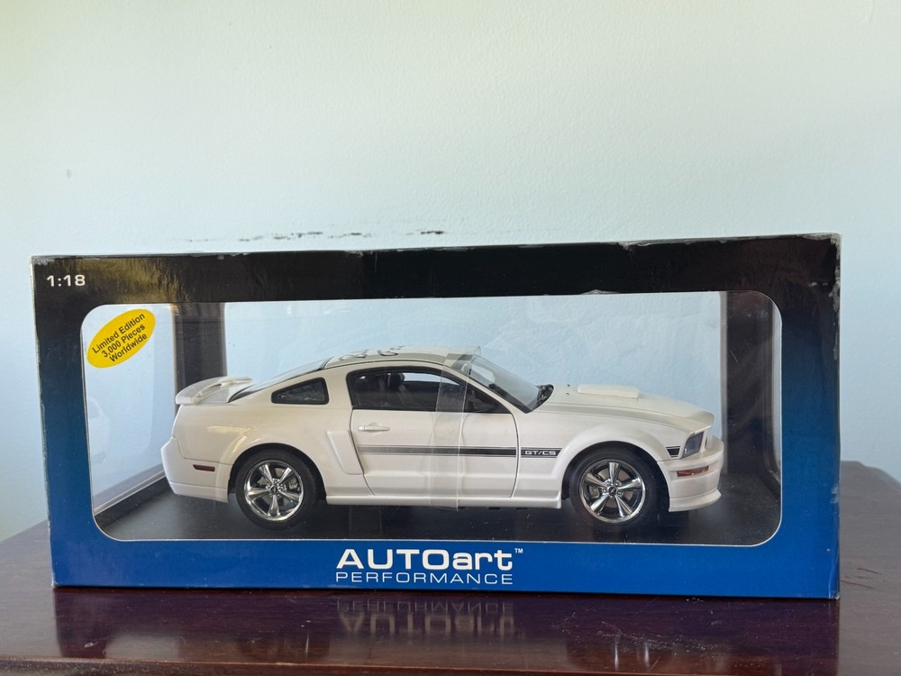 Bill Ford AUTOGRAPHED Autoart 1/18 2007 Ford Mustang GT California Special Coupe