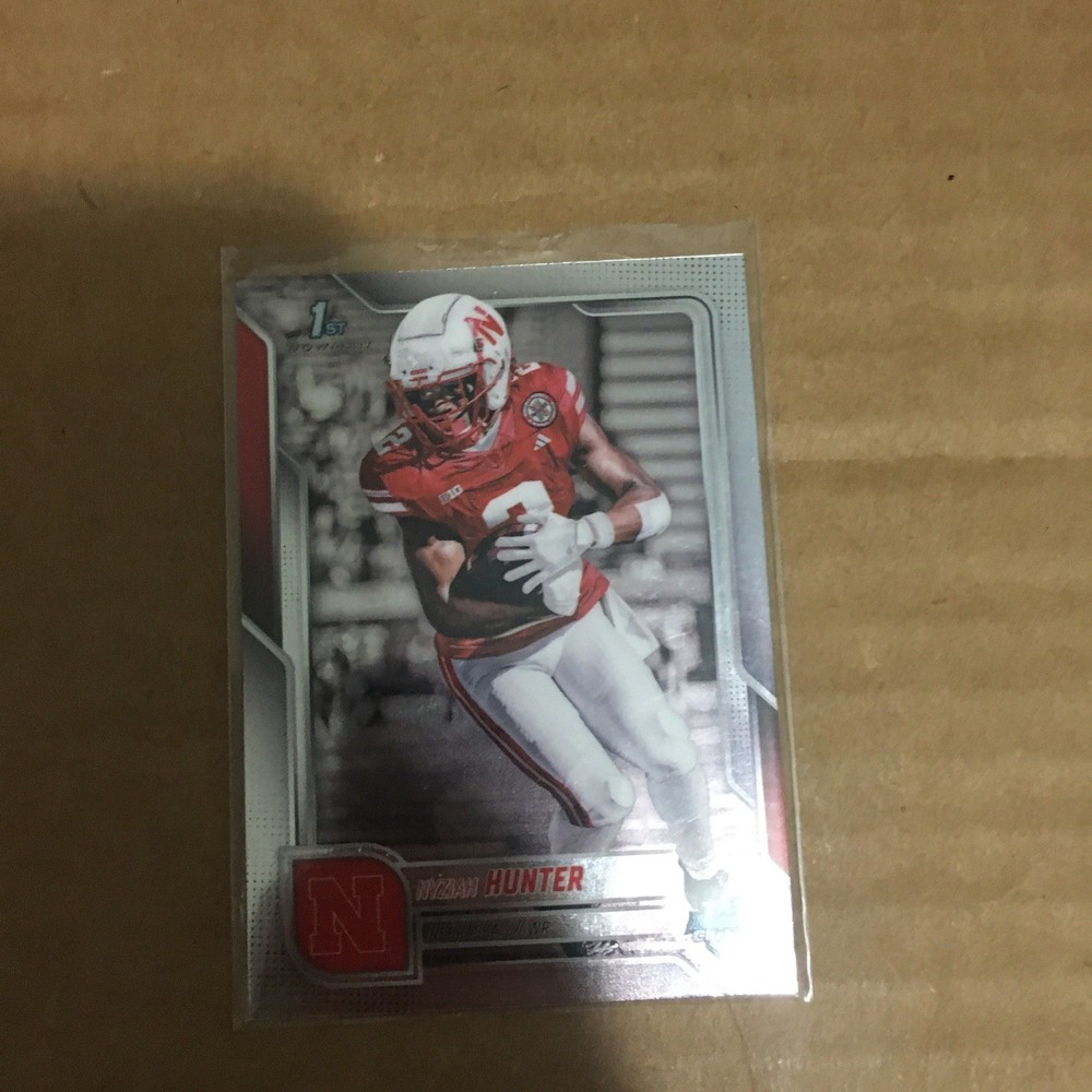 2025 Topps Bowman Chrome U Nyziah Hunter 1st Bowman