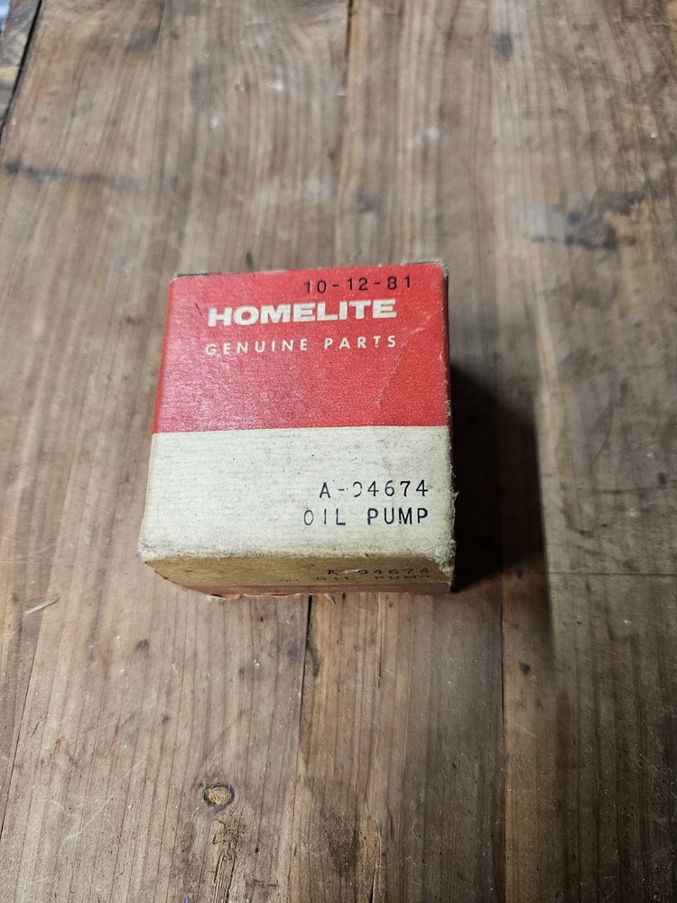 New Old Stock Homelite Oil Pump Part A-94674