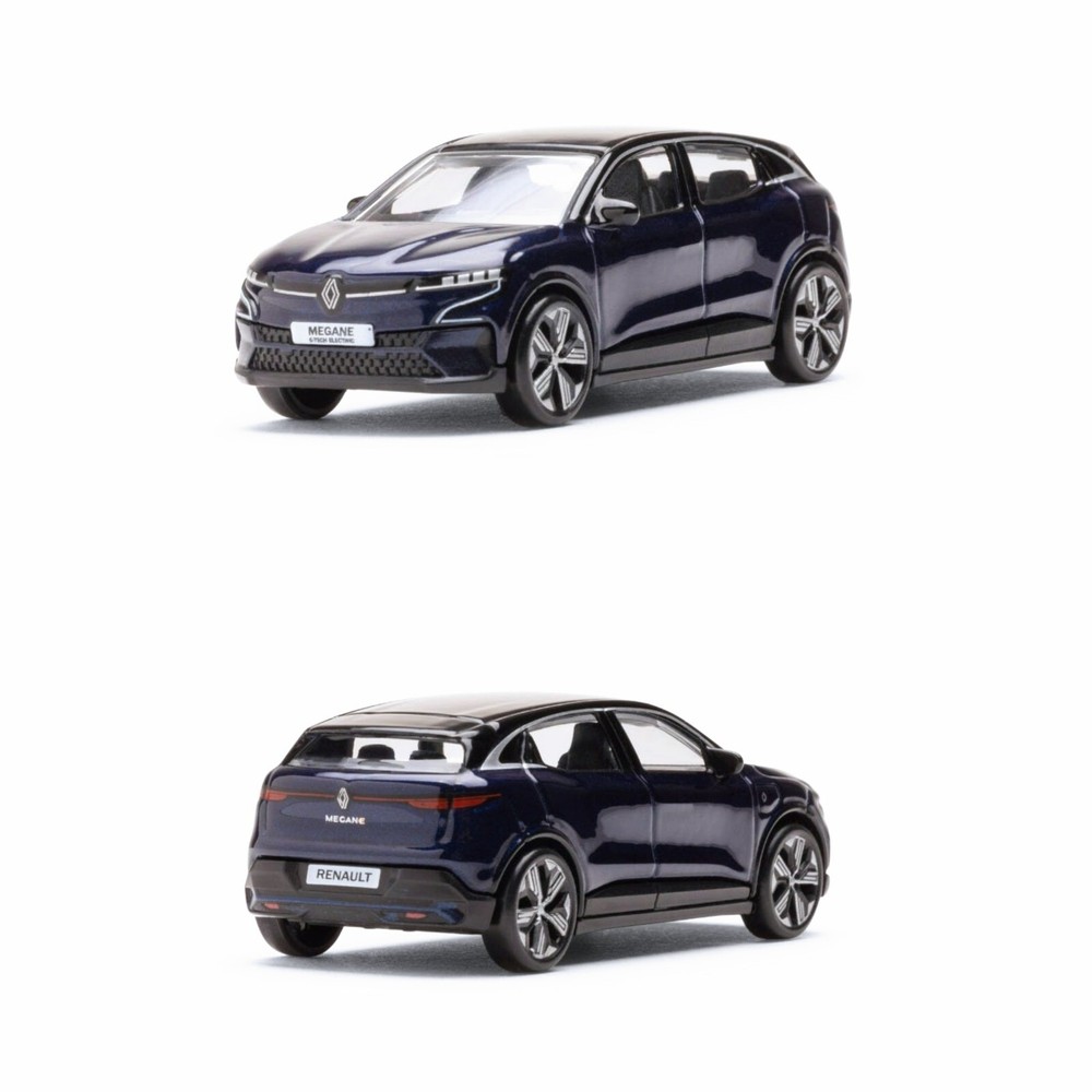 RENAULT MEGANE E-TECH BLUE NOREV 1/64 MINIATURE CAR